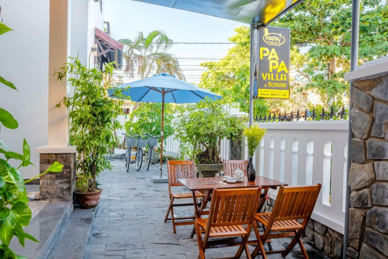 Papa Villa Homestay Хойан Экстерьер фото